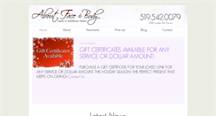 Desktop Screenshot of aboutfacesarnia.com